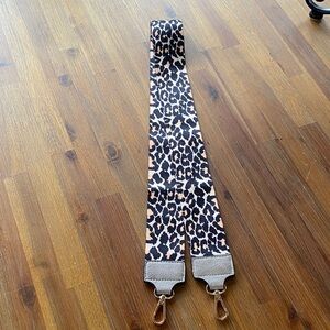Leopard Print Bag Strap. NWOT Appx 40in ling